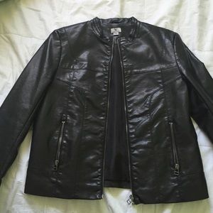 Leather jacket