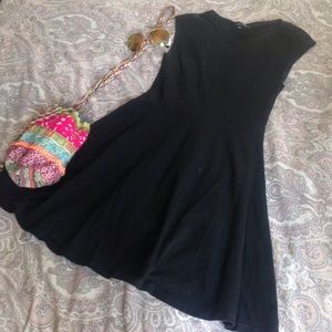 Topshop jersey fit and flare dress