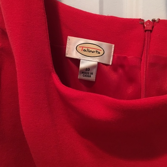 Talbots red dress - Picture 4 of 4