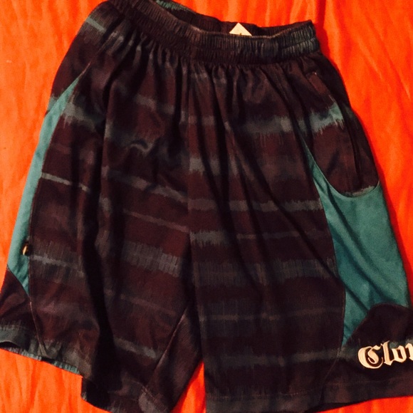 Clout swim trunks or basketball shorts