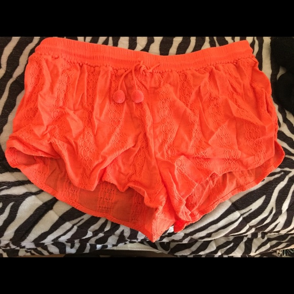 Victoria's Secret Beach shorts.