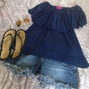 Off the shoulder top