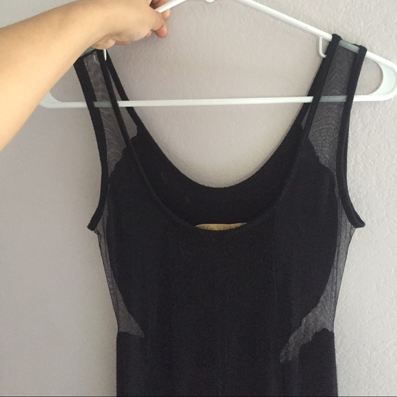 ❌SOLD❌Maxi Black Dress - Picture 3 of 4