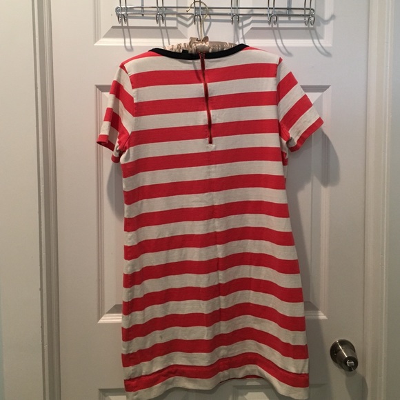 J. Crew salmon and white sun dress - Picture 2 of 4