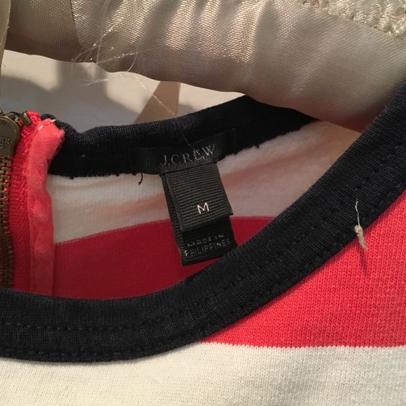 J. Crew salmon and white sun dress - Picture 4 of 4