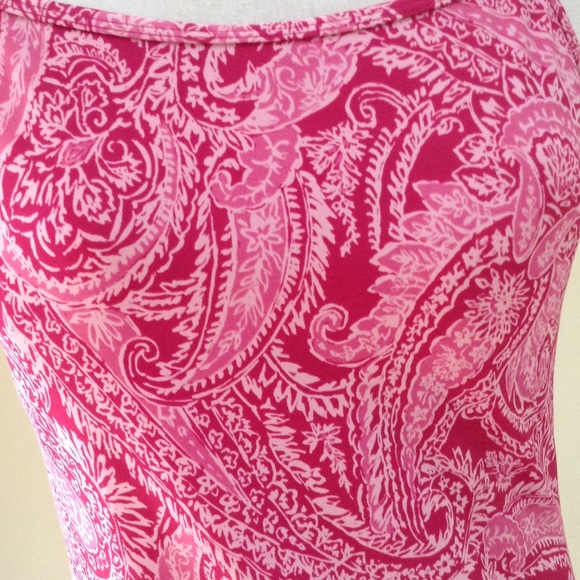 Pretty Pinks Paisley Swimsuit 14 - Picture 3 of 4