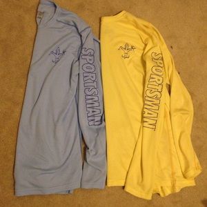 Men's fishing t shirt bundle