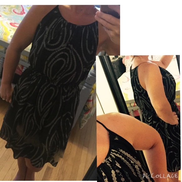 STUNNING Banana Republic Silk Dress 12P