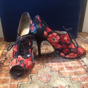 Floral Heels