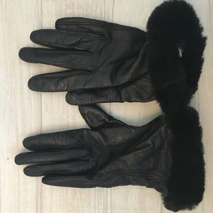 Ugg Australia leather gloves