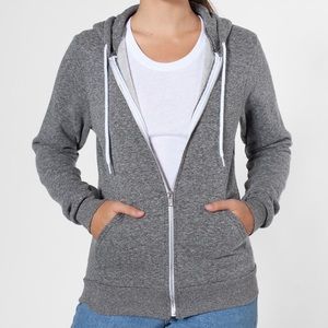 AA Salt Pepper Zip Hoodie