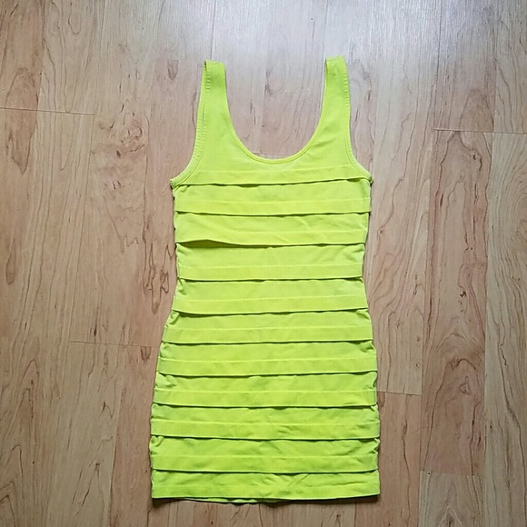 Neon Yellow Dress