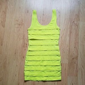 Neon Yellow Dress