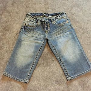 amethyst jean shorts