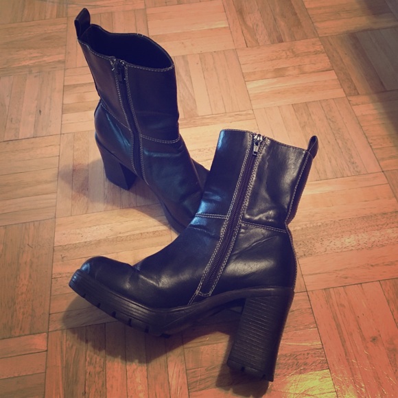 Chunky boots