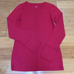 MOSSIMO red long sleeve t-shirt