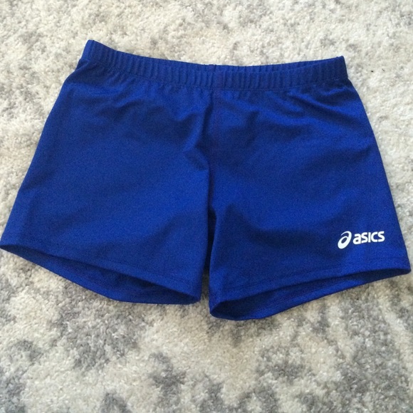 Asics spandex shorts