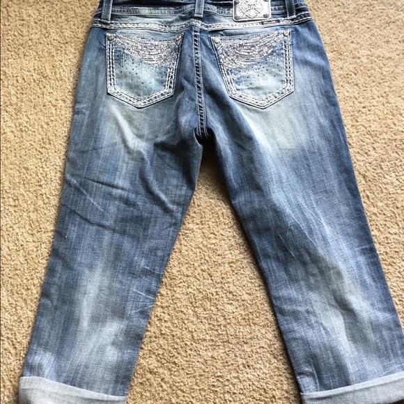 💋💋MISS ME CROPPED JEANS💋💋