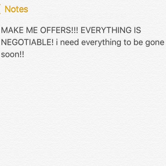 willing to negotiate all prices!