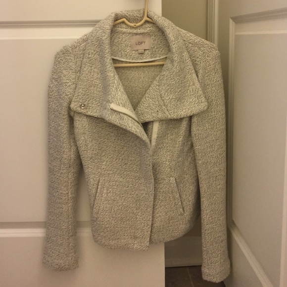 *sold on merc* Loft sweater jacket - Picture 2 of 3