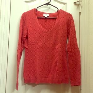 LOFT Orange sweater