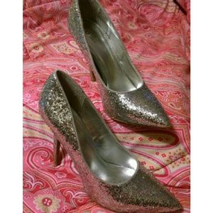 Deb - Glitter Heels