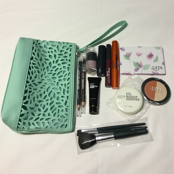 Ulta Other - New ULTA gift set, 11 pieces of make-up and bag.