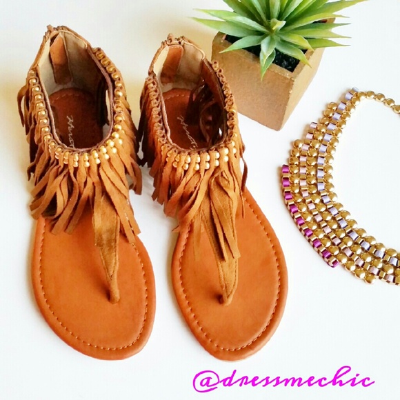 Shoes - • HP 2X • Fringe Sandals