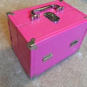 Great hot pink makeup box