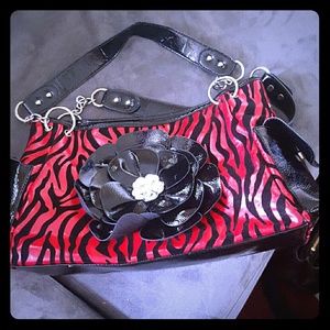 Zebra purse