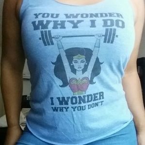 American Apparel - Wonder Woman Racer Back tank