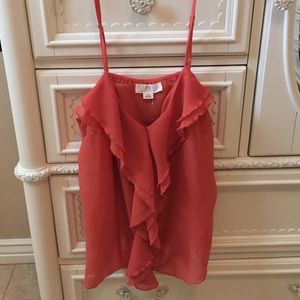 Forever 21 ruffled tank top