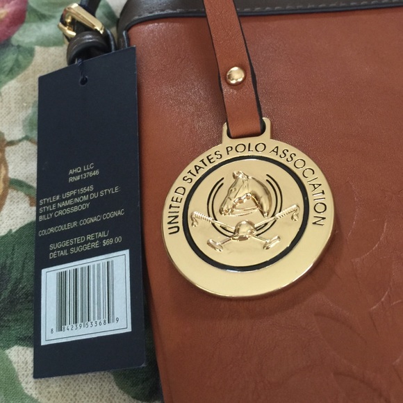 US Polo Logo Billy group signature embossed bag - Picture 2 of 4