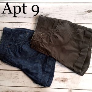 Two Pair of Apt 9 Shorts