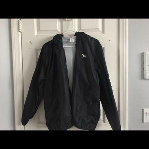 Victoria's Secret PINK Black Windbreaker