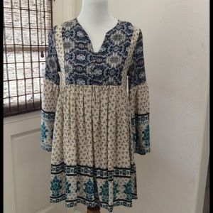 Boho Babydoll Tunic Dress