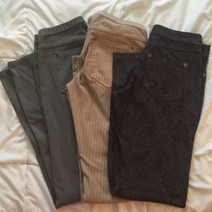 3 pairs hue leggings
