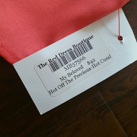 Coral Tunic Dress - Picture 3 of 3