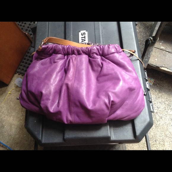 BCBGMAXAZRIA lambskin bag