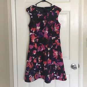 Floral print dress
