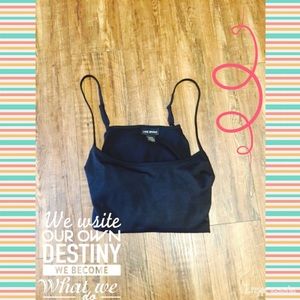 Black spaghetti strap💕