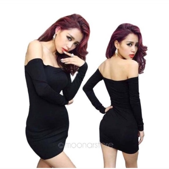 BRAND NEW Night Club Slash Neck sheath - Picture 3 of 3