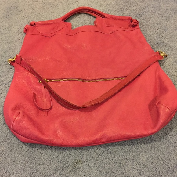 Pink Foley and Corinna Bag