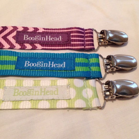 Set of 3 PaciGrip Pacifier Holder/Clip - Picture 2 of 2