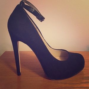 Aldo Ankle Strap Stiletto Pumps
