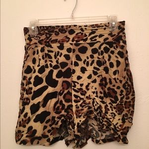 Cheetah shorts