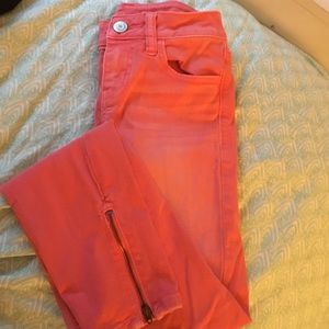 Pink super stretch pants