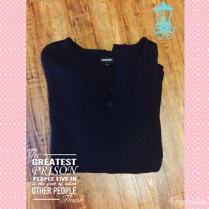 Black crotched type sweater💕