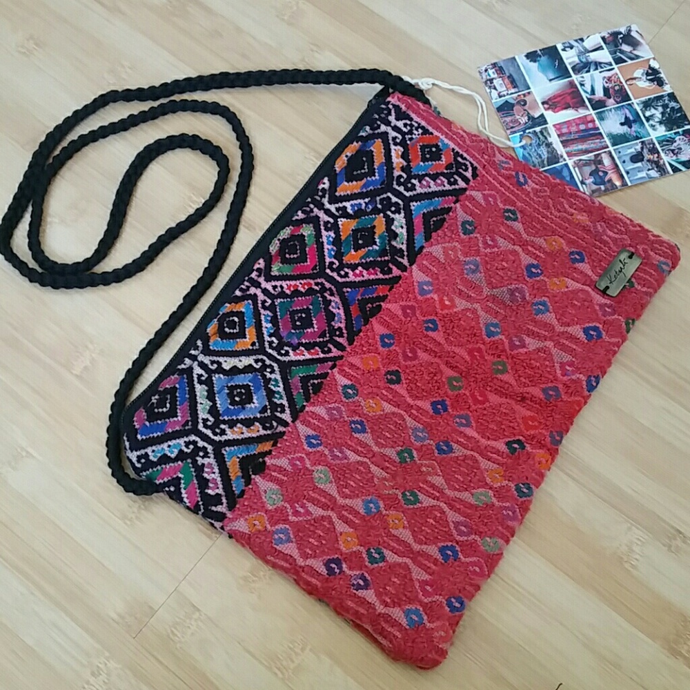 Ketzali "OXIB" textile crossbody bag