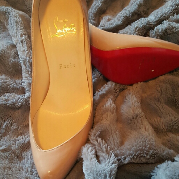 Authentic Christian Louboutin Nude